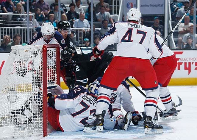 The hardworking Blue Jackets have rallied around Vezina Trophy candidate Sergei Bobrovsky, who's been keeping just about everything out of his net as the team fights to the wire for a playoff spot.